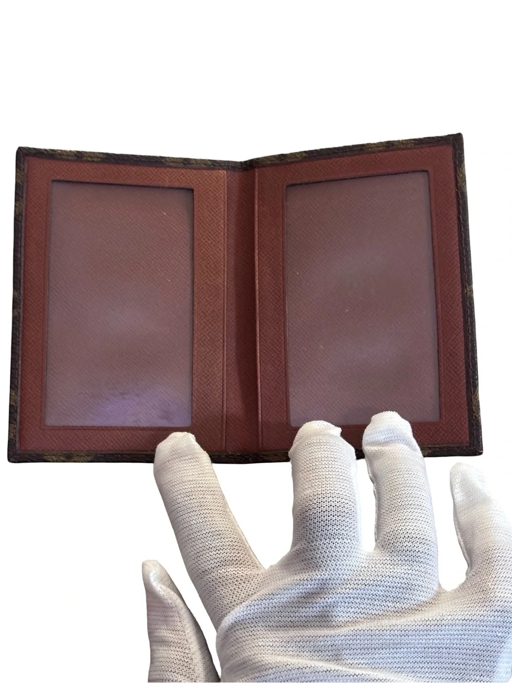 Authentic Louis Vuitton Monogram Photo Holder Case/Picture Frame Case 1985